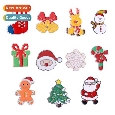 Christmas seas snowflake elk snowman Far Christmas carto sma