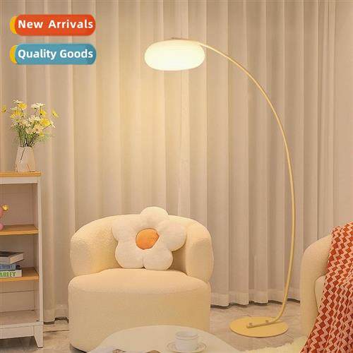 Fishing lamp floor lamp living room bedroom sa French cream