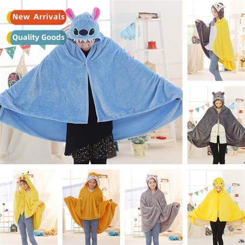 Multi carto anime otaku shawl cape Naptime sleep cover blank