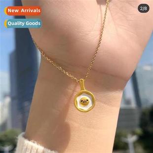 gold necklace women red egg imati beaded accessorie book