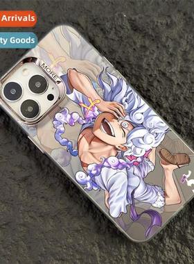 5-speed Luffy 11 apple phe case 14pro double layer color sil