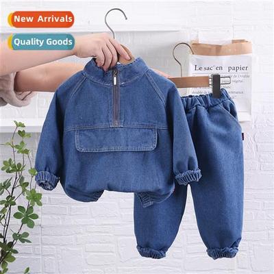 Childrens cowboy su 2023 spring new female baby Yanqi spring