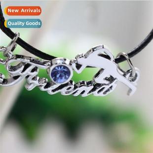 rope runni jewelry fashi lear black small necklace