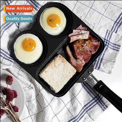 Japan imported Sugiyama metal nstick 3-in-1 breakfast pan fr