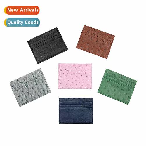 Ostrich Business Card Case 2023 Middle East Snake Print Coin