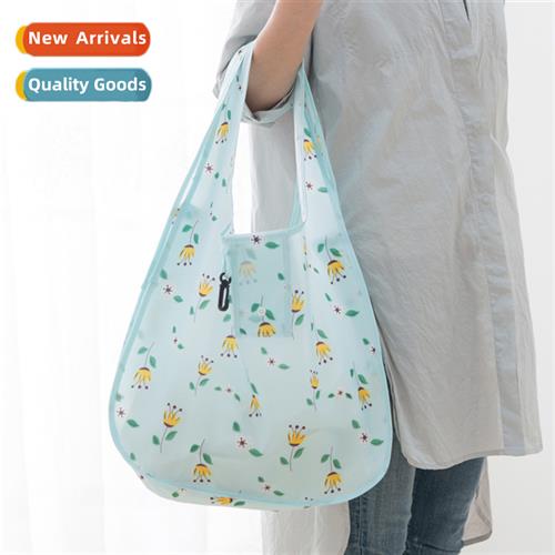 Portable foldable supermarket shopping bag large capacy wate
