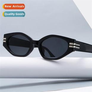 sunglasses retro hip new star irregular glasses 2021 small