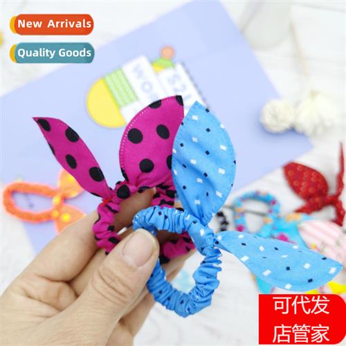 Korean versi   rabb ears  accessories headdress cloth two-co