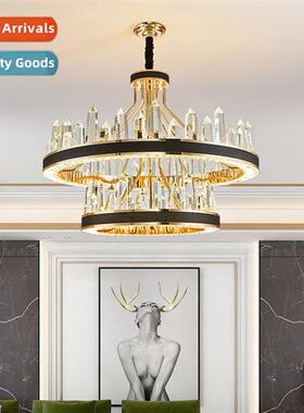 Work light luxury crystal chelier living room light Scinavia