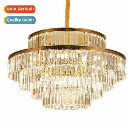 Simple -modern light luxury crystal lamp atmosphere hotel vi