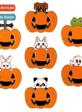 Halloween pumpkin animal brooch carto persaly spooky ghost s