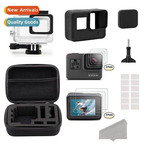 适用gopro5 waterproof case pouch kit camera 6/5 generation s