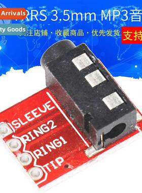 TRRS 3.5mm Audio Holder MP3 Stereo Headphe Video Microphe In