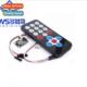 Infrared Ctrol Remote Black Wireless