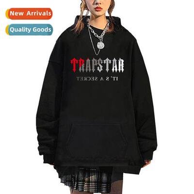 Fashi letter Trapstar print mens  womens sports sweatshirt t