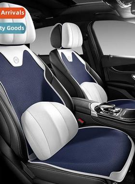 2023 New Blue Shepherd Nappa Lear Tumbled Fur Saddle Cushi C