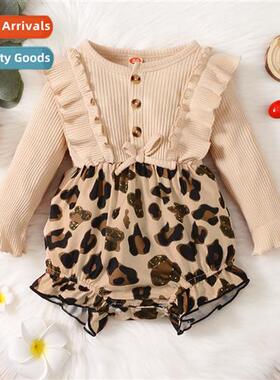 ins baby spring  fall  2022 new n baby girl cute lg-sleeved