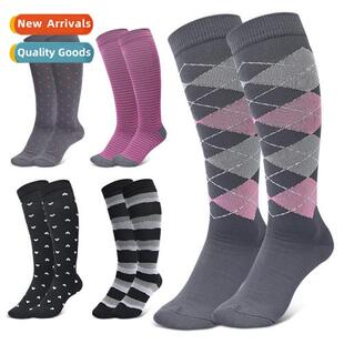 Patterned Combinati Compressi Stockings Outdoor Sports Fness