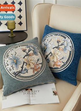 The new four seass chenille flowers home sa cushis bedroom b