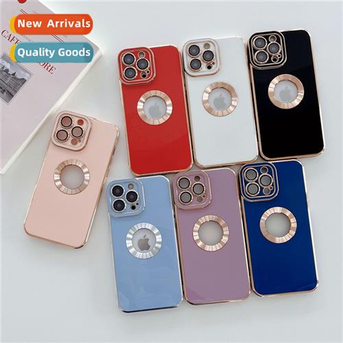 适用Apple 15ProMax Phantom Solid Color Plating 14 Lens Guard