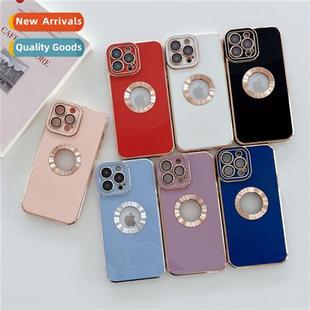 Solid Color Plating 适用Apple Lens Phantom Guard 15ProMax