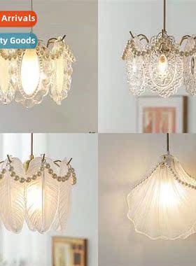 French light luxury single head chelier aisle light modern m