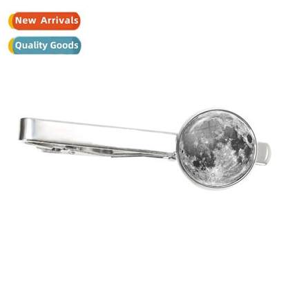 Luminous Eclipse Tie Clip Timeless Gemste French Shirt Tie C