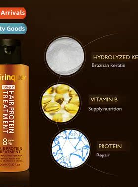 8% 100ml Keratin Cdier en /Repair frizzy  voluminous