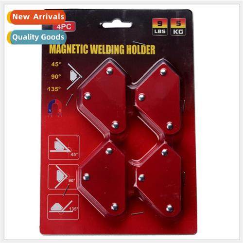 4-Piece Mini Magnetic Welding Locator Magnetic Fixed Angle T