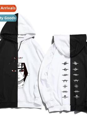 Japan anime Naruto Uchiha Weasel flower hoodie large size lo