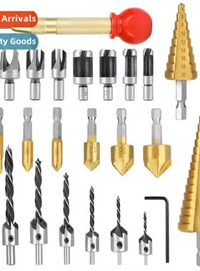 Drill B 26pc Combinati Set Pagoda Drill Center Punch Woodwor