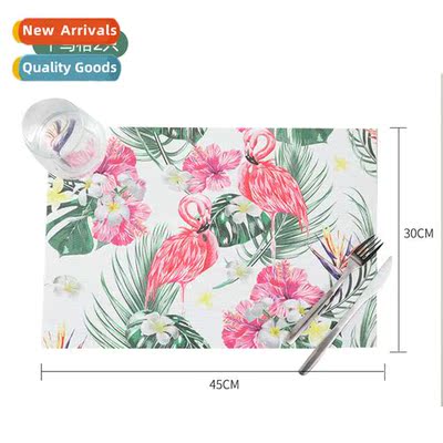 Creative PVC printed placemats waterpro insulated placemats