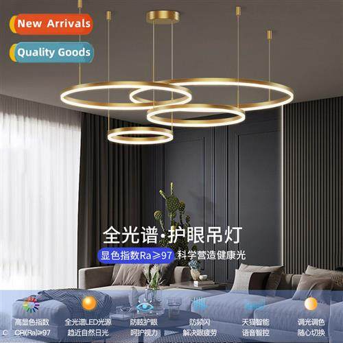 Living room chelier modern simple dining room bedroom atmosp