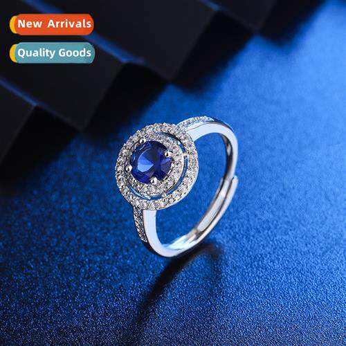 925 silver plated wh crystal zircia opening adjustable heart