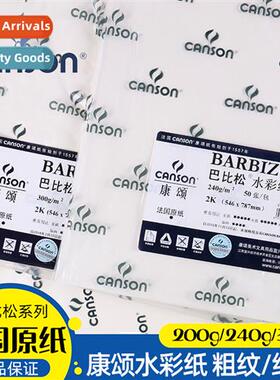 France Cs Barbiz watercolor paper 300g fine grain rough 4 op