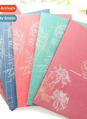Plum orchids, bamboo  chrysanmum book creative statiery pape