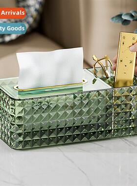 Light luxury tissue box living room high-grade paper box des