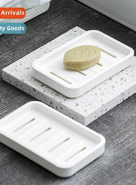 Soap box Scandinavian style soap holder draining double crea