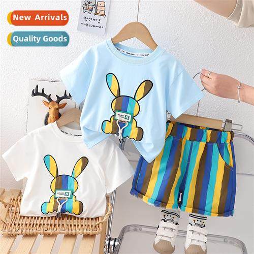 Boys short-sleeved summer su 2023 new childrens n short-slee