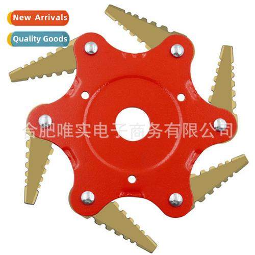 New Agricultural Weeder Blade Heads Serrated Six Blade Mower