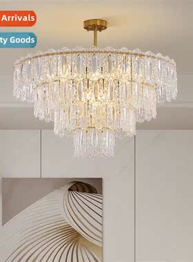 French light luxury simple atmosphere crystal chelier -moder