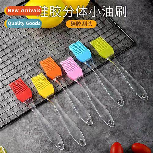 Small Spl Clear Hle Silice Oil Brush Baking Brush Barbecue B