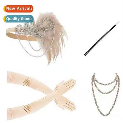 1920s Costume Accessories Halloween Party Pop Sets Decoratis