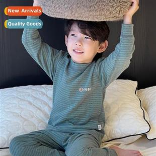 two baby ltle new fall homewear boys pajamas Childrens