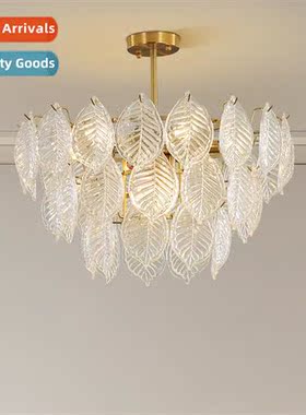 an style simple -modern crystal glass chelier living room ma