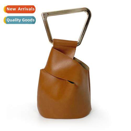 2022 Spring New Bucket Wristlet Retro Tote Hbag Fashi Casual