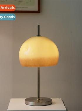 American vintage table lamp French pumpkin color floor lamp