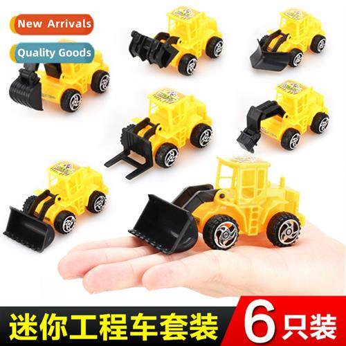 Mini engineering car toys engineering car bulldozing excavat
