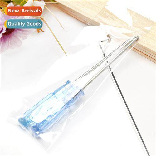 Transparent hle screwdriver Small crystal screwdriver Transp