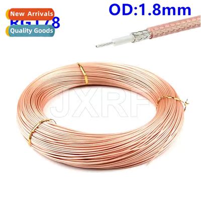 RF coaxial radio frequency cable RG178 silver-plated copper